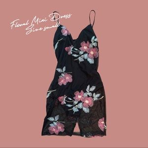 Floral Mini Dress